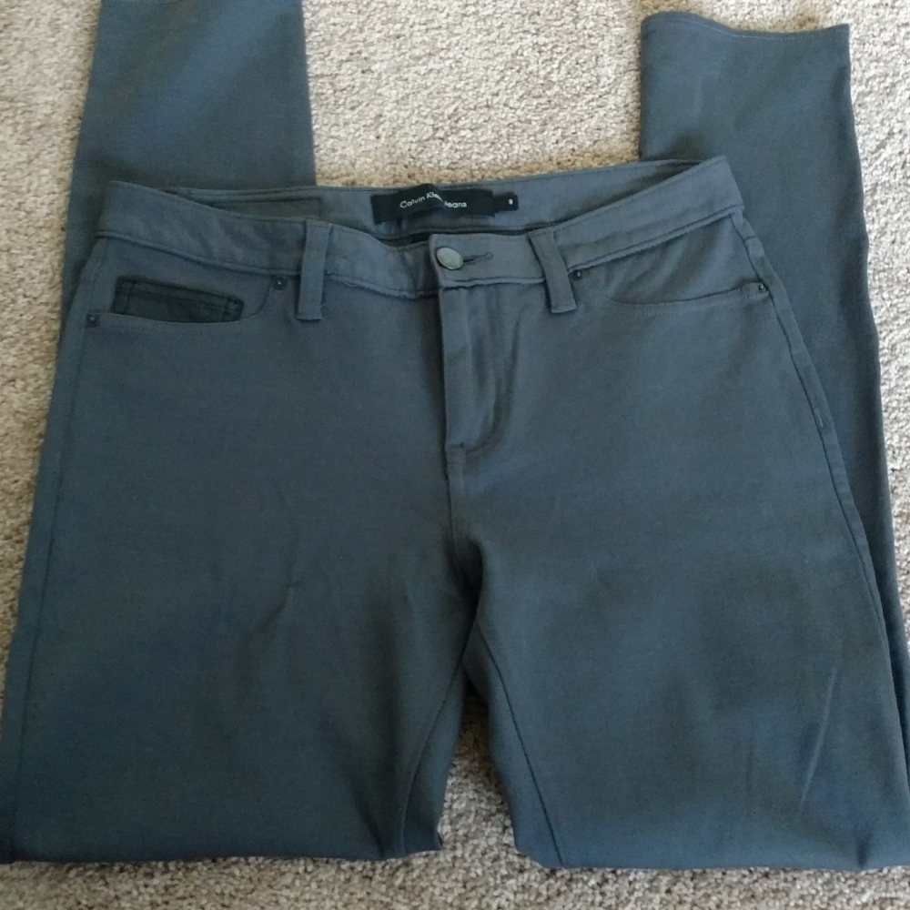 CALVIN KLEIN JEGGINGS! EUC!